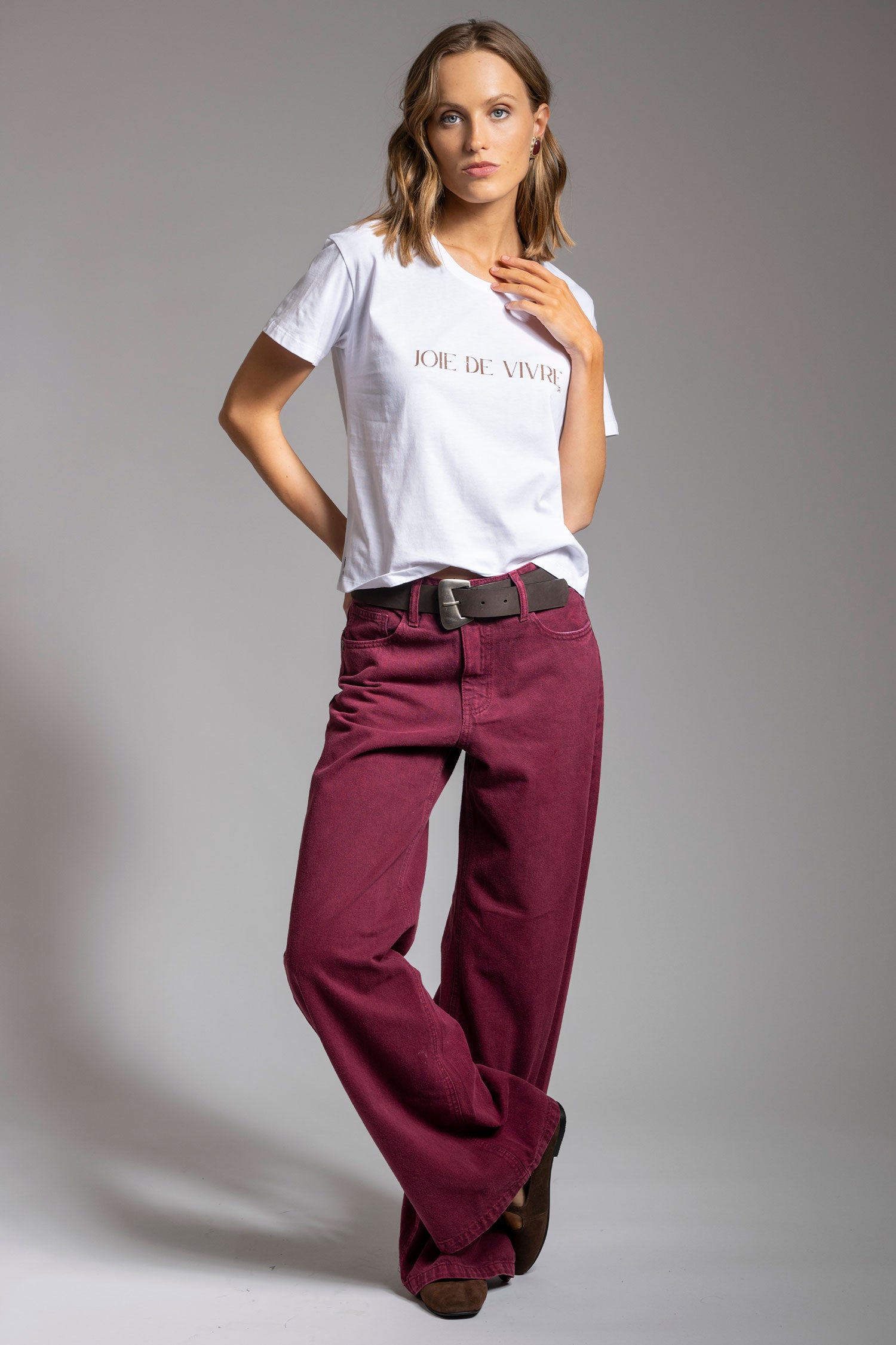 POLERA JOIE DE VIVRE blanco