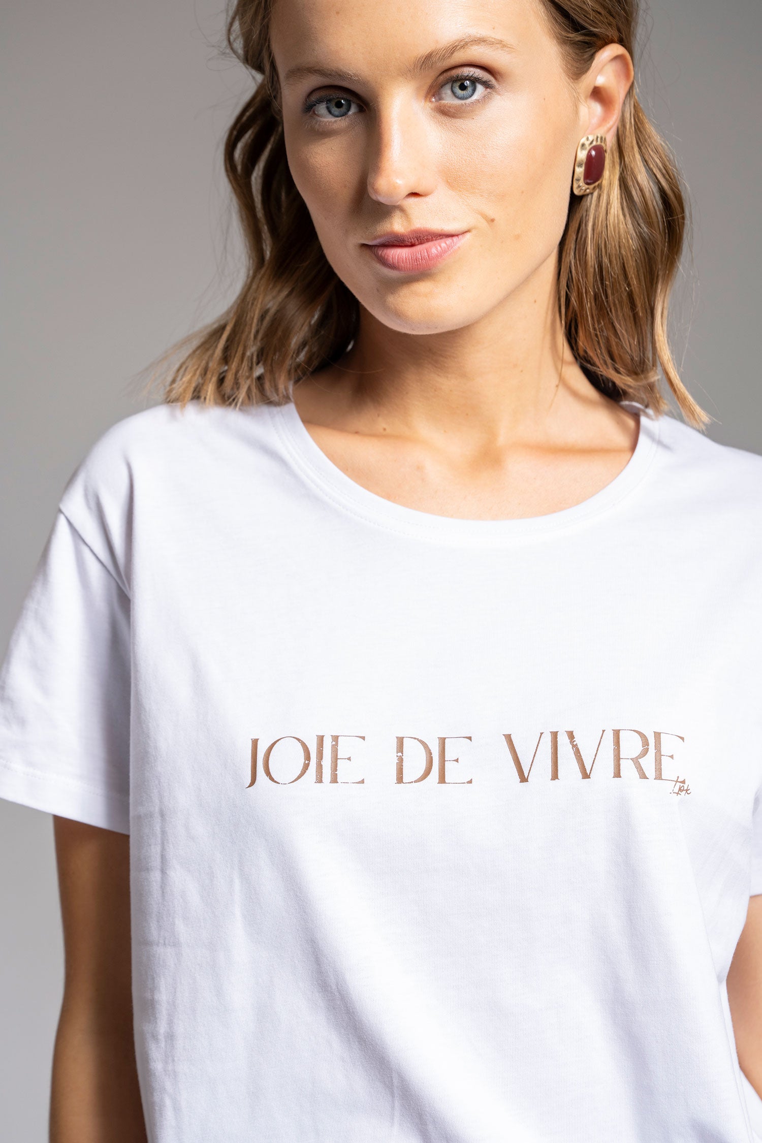 POLERA JOIE DE VIVRE blanco