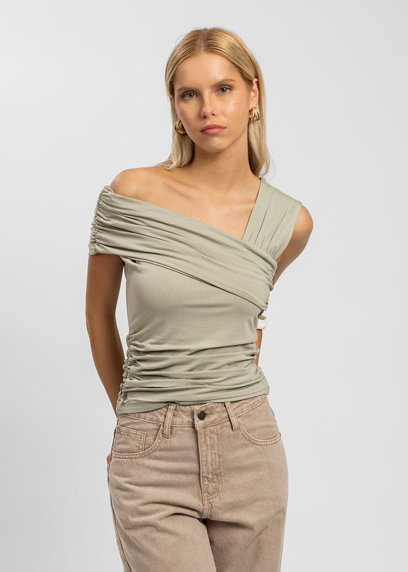 POLERA OLIVIA verde