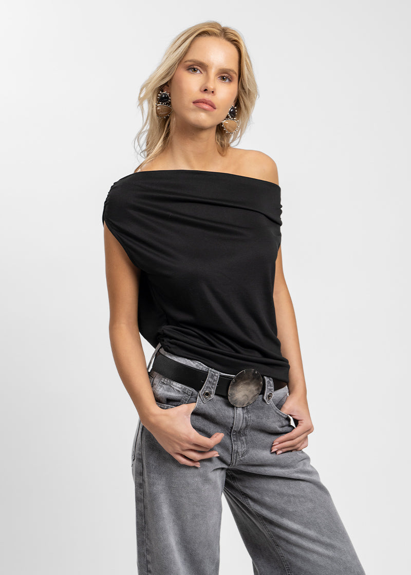 POLERA PETRA negro