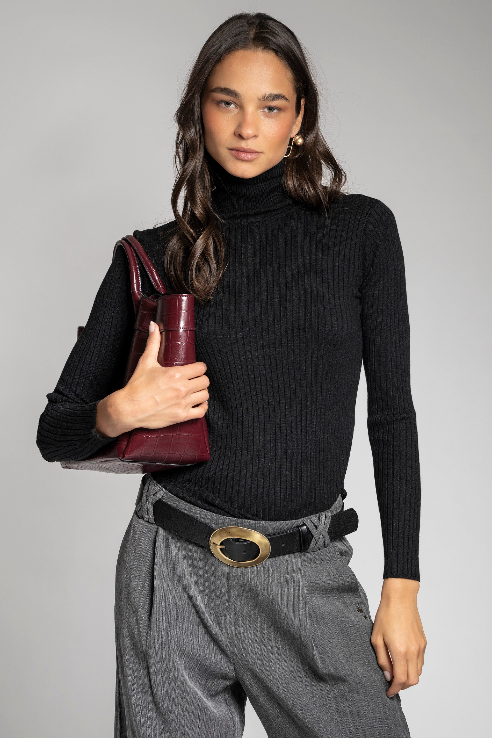 BEATLE TEJIDO PASCUALA negro