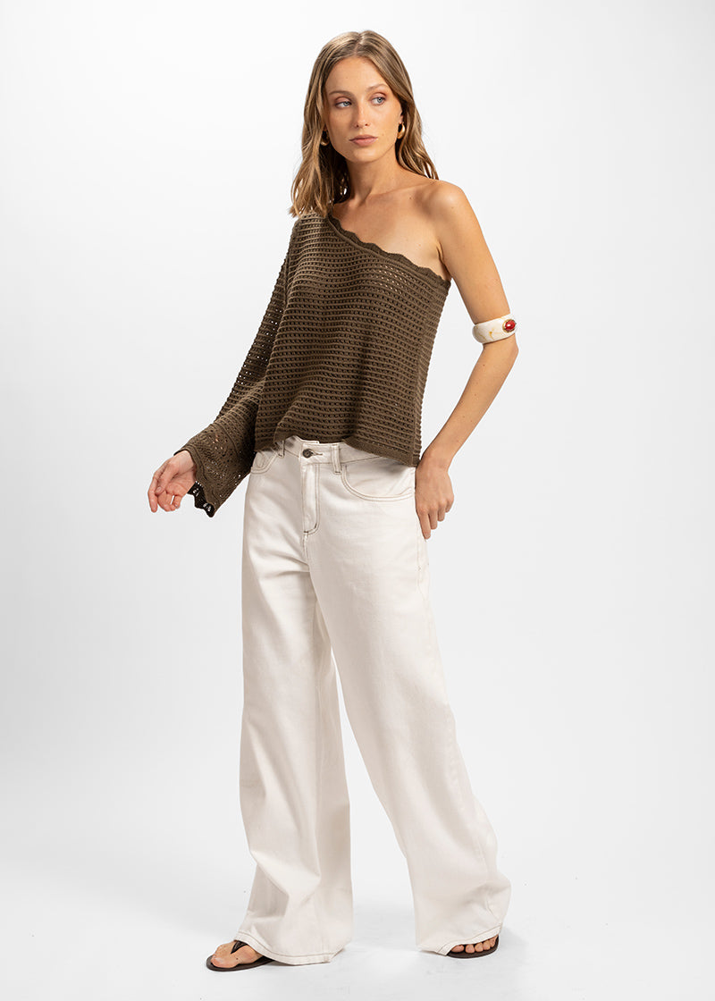 CHALECO POSITANO café