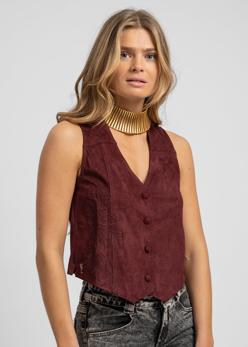 VEST MATILDE B burdeo