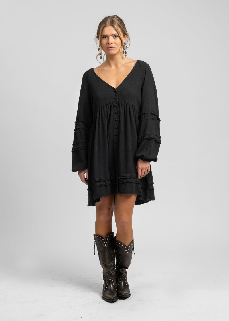 VESTIDO AMAIA negro
