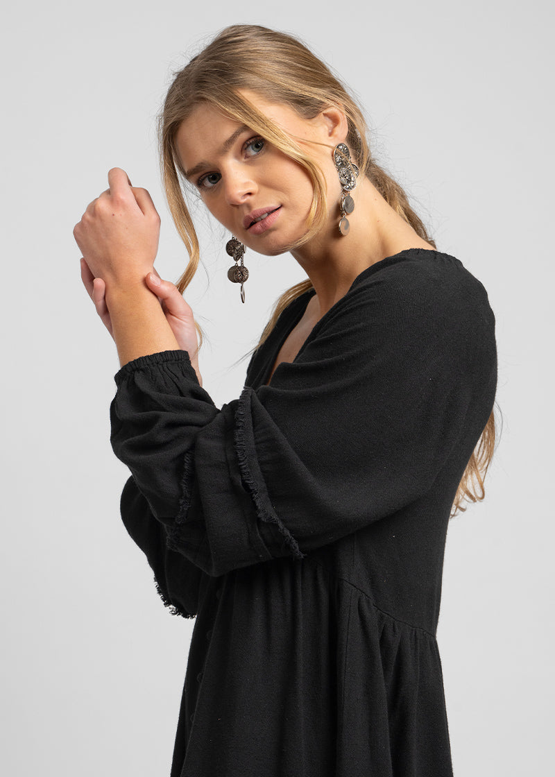 VESTIDO AMAIA negro
