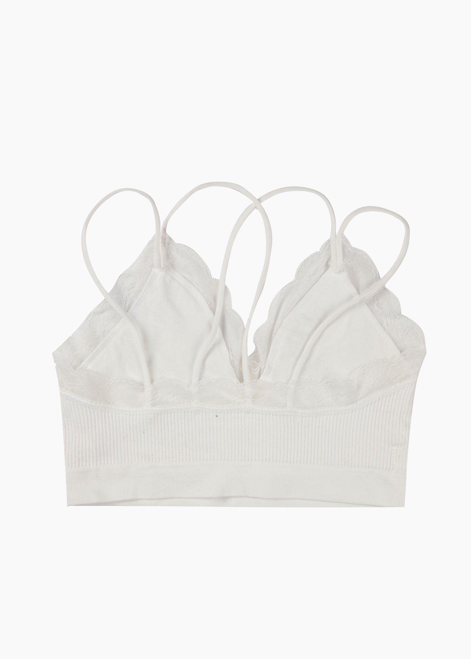 Bralettes blancos sale