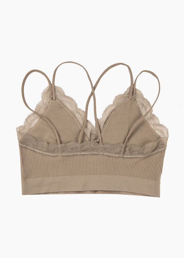 BRALETTE VERBENA C taupé