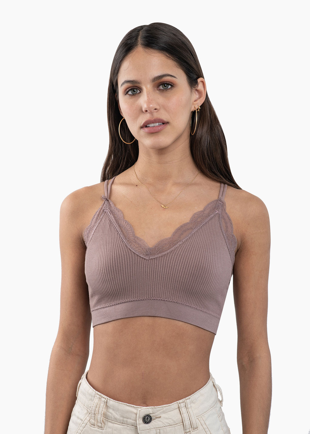 Bralette morado discount