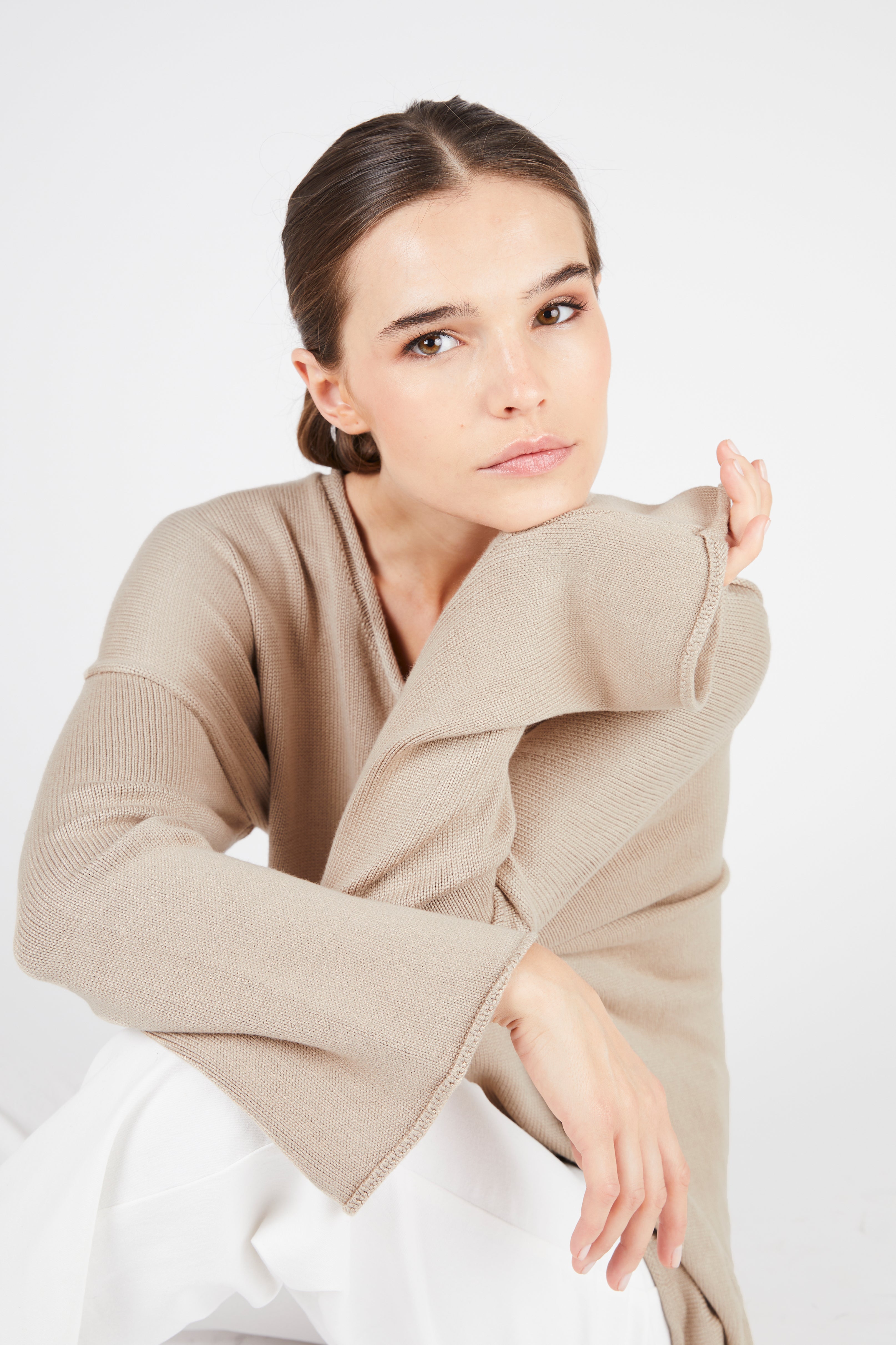 CHALECO SEVILLA beige