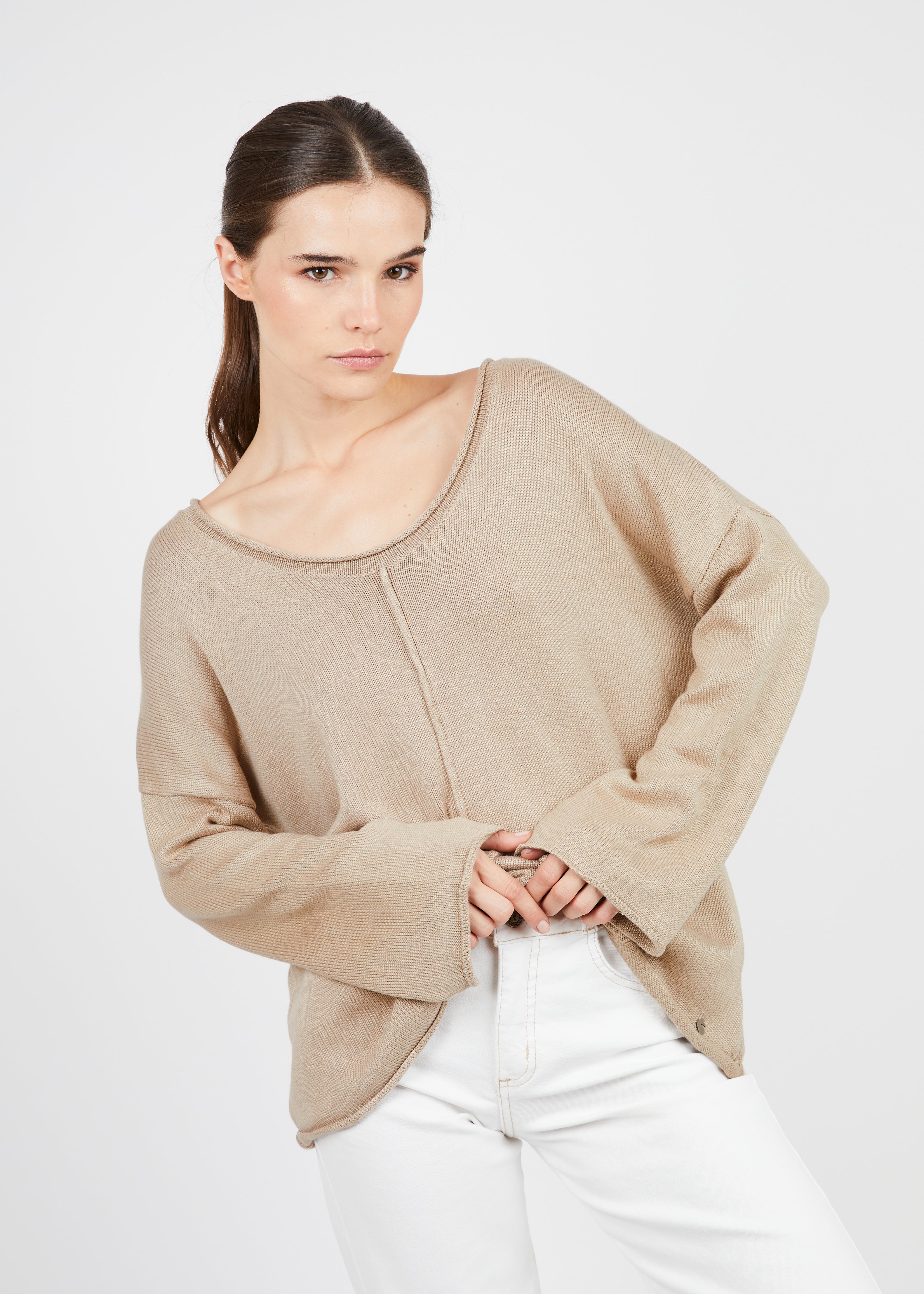 CHALECO SEVILLA beige